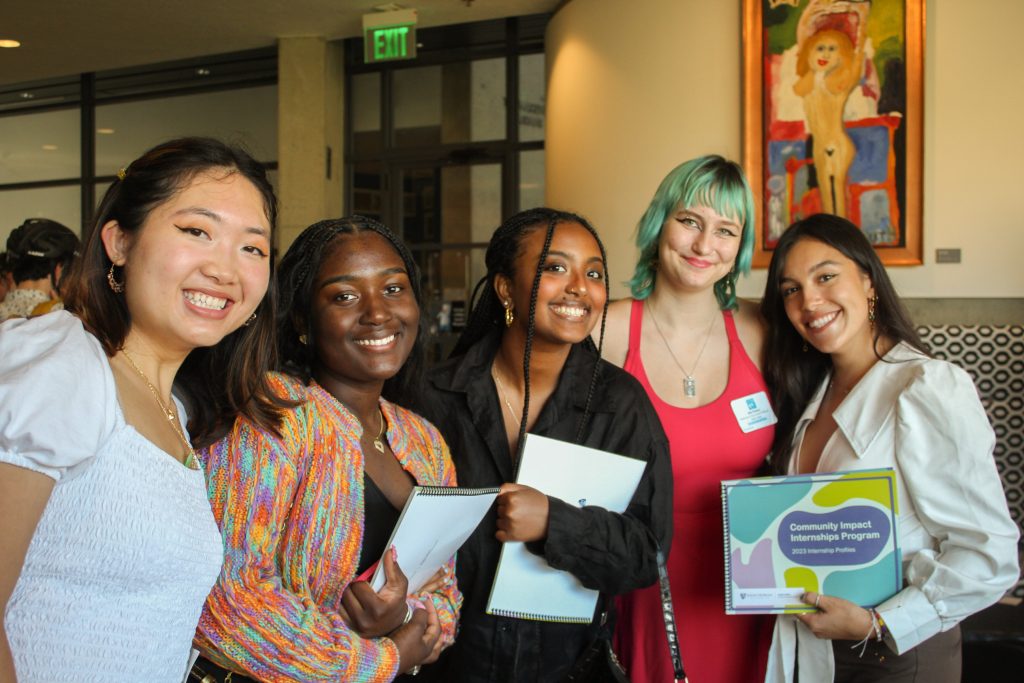 Group photo of some CIIP Interns smiling.